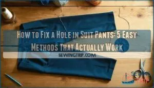 how to fix a hole in suit pants how to fix a hole in suit pants