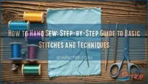 how to hand sew
