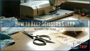 how to keep scissors sharp