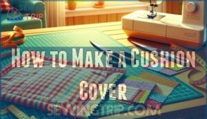 how to make a cushion cover