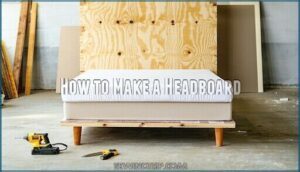 how to make a headboard how to make a headboard
