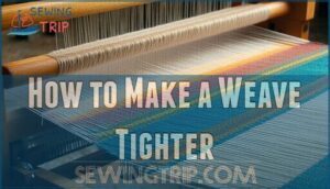how to make a weave tighter