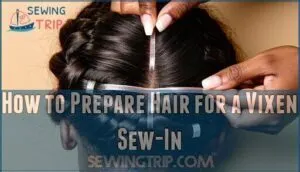 how to prepare hair for a vixen sew-in