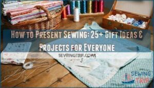 how to present sewing