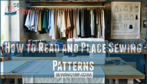 how to read and place sewing patterns
