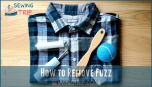 how to remove fuzz