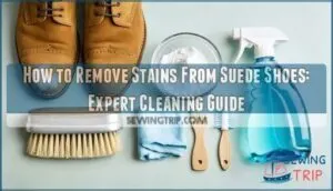 how to remove stains from suede shoes