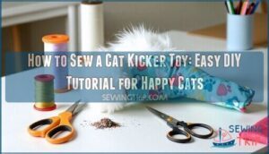 how to sew a cat kicker toy