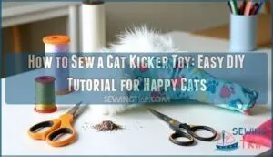 how to sew a cat kicker toy