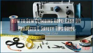 how to sew climbing rope