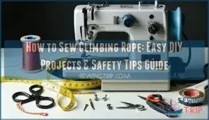 how to sew climbing rope