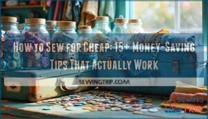 how to sew for cheap