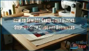 how to sew log cabin how to sew log cabin