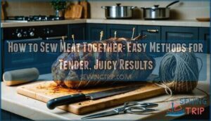 how to sew meat