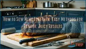 how to sew meat
