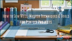how to sew well how to sew well