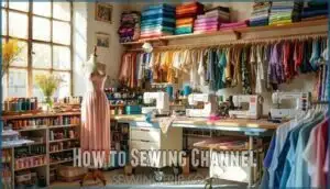 how to sewing channel