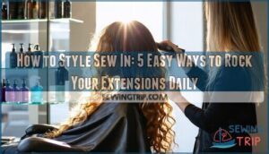how to style sew in