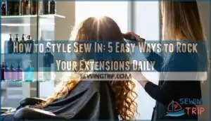 how to style sew in