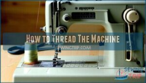how to thread the machine