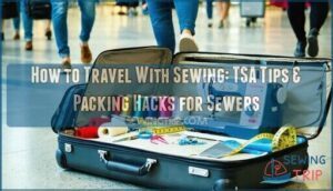 how to travel with sewing