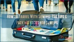 how to travel with sewing