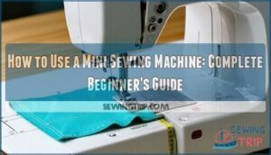 how to use a mini sewing machine how to use a mini sewing machine