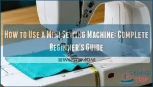 how to use a mini sewing machine