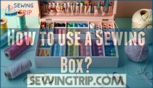 how to use a sewing box