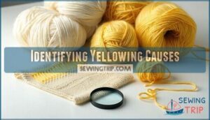 identifying yellowing causes