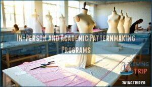 in-person and academic patternmaking programs