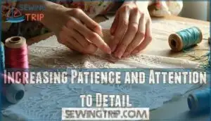 increasing patience and attention to detail increasing patience and attention to detail