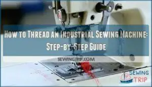 industrial sewing machine threading guide tutorial