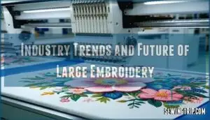 industry trends and future of large embroidery