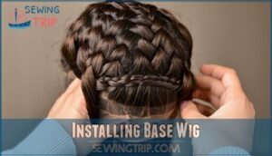 installing base wig