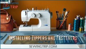 installing zippers and fasteners installing zippers and fasteners