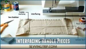 interfacing handle pieces