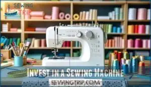 invest in a sewing machine