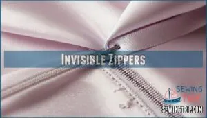 invisible zippers