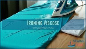 ironing viscose