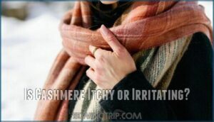 is cashmere itchy or irritating