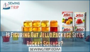 is figuring out jello package sizes rocket science