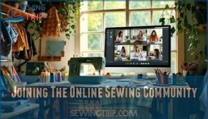 joining the online sewing community