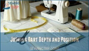 judging dart depth and position