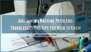 juki sewing machine problems troubleshooting tips you need to know
