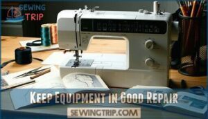keep equipment in good repair