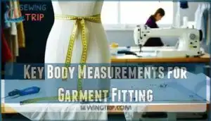 key body measurements for garment fitting