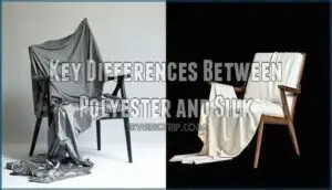 key differences between polyester and silk