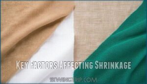 key factors affecting shrinkage