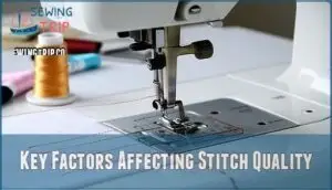 key factors affecting stitch quality